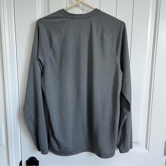 Patagonia Men’s Midweight Capilene Baselayer Polartec Gray Long Sleeve Large - Picture 3 of 5